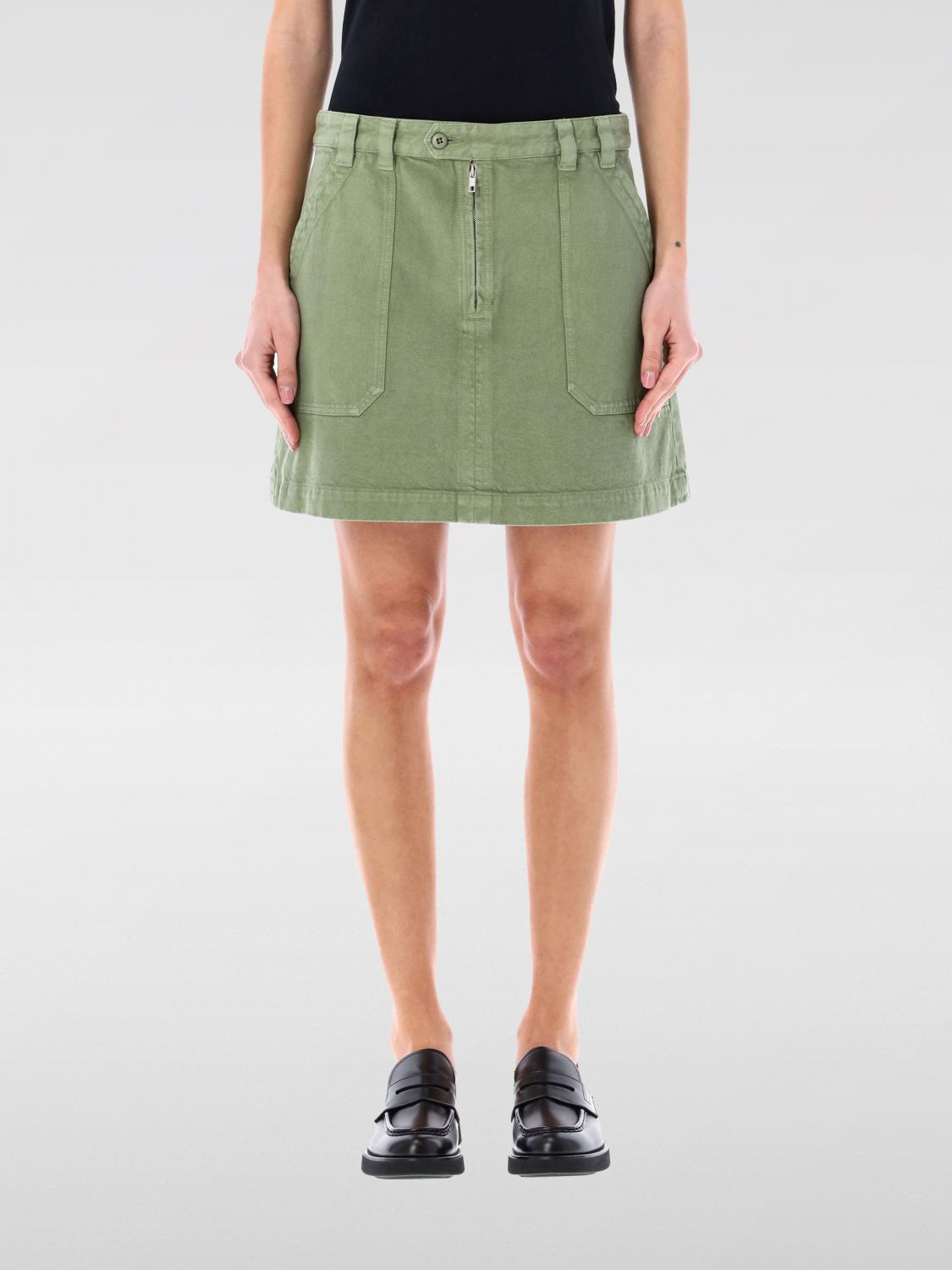 A.P.C. Skirt A. P.C. Woman color Green