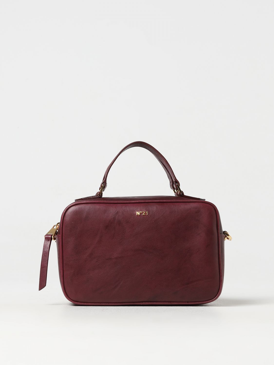 N° 21 Mini Bag N° 21 Woman colour Burgundy