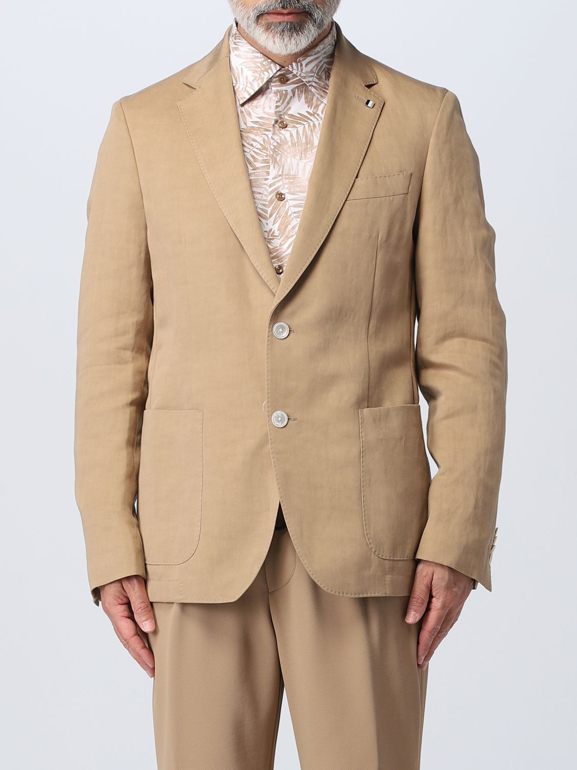 BOSS Jacket BOSS Men colour Beige