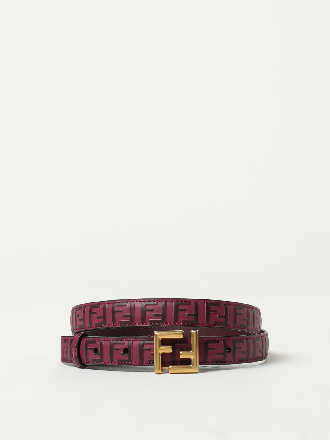 FENDI Belt FENDI Woman colour Red