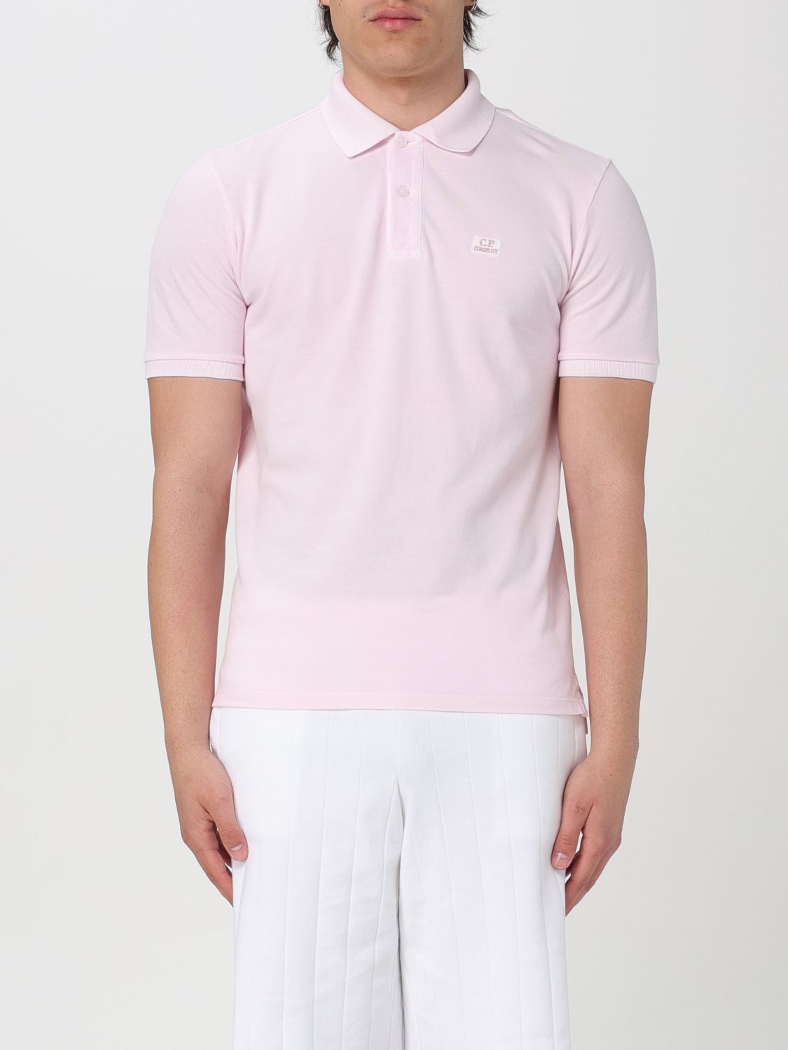 C.P. Company Polo Shirt C.P. COMPANY Men colour Blush Pink