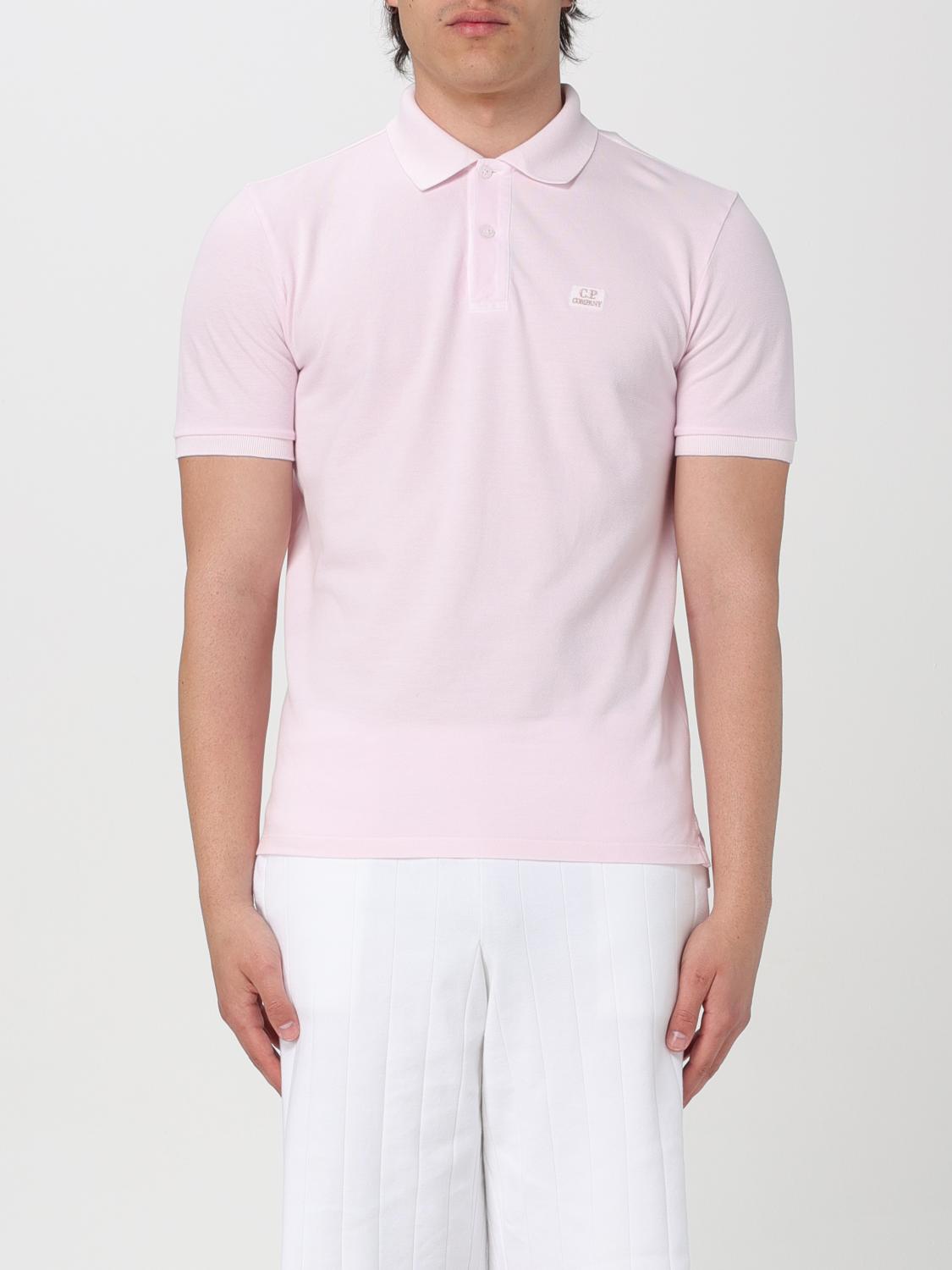 C.P. Company Polo Shirt C.P. COMPANY Men colour Blush Pink