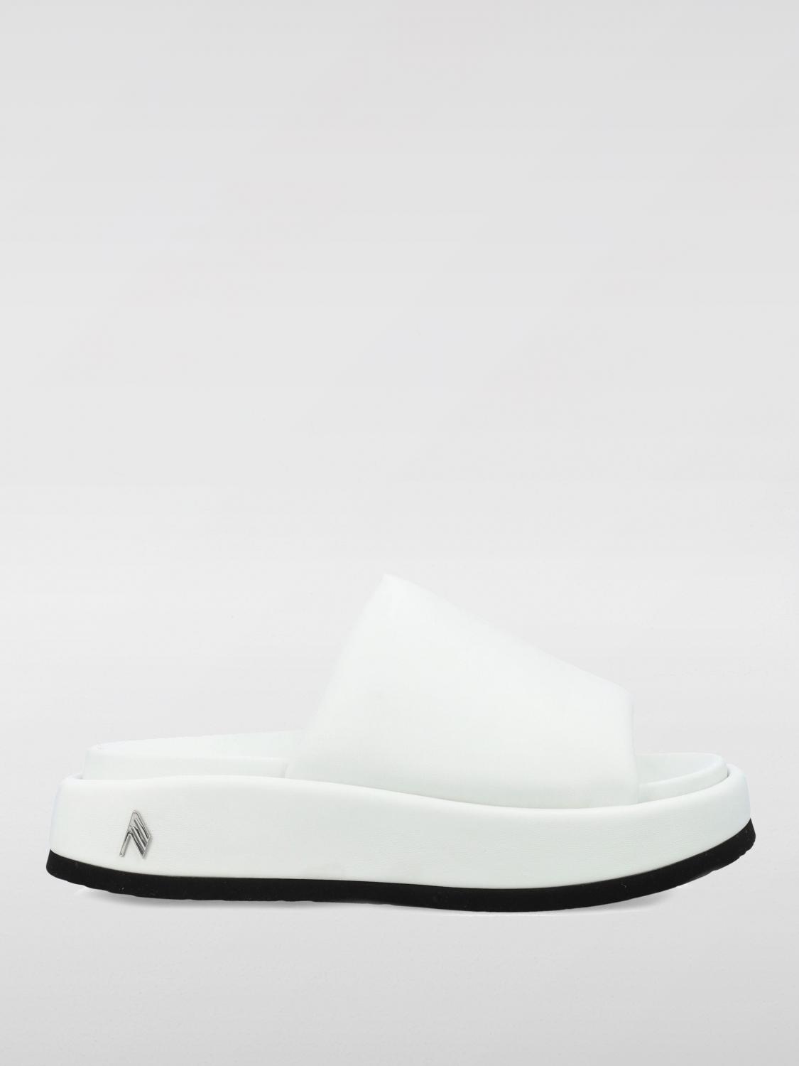 The Attico Heeled Sandals THE ATTICO Woman color White