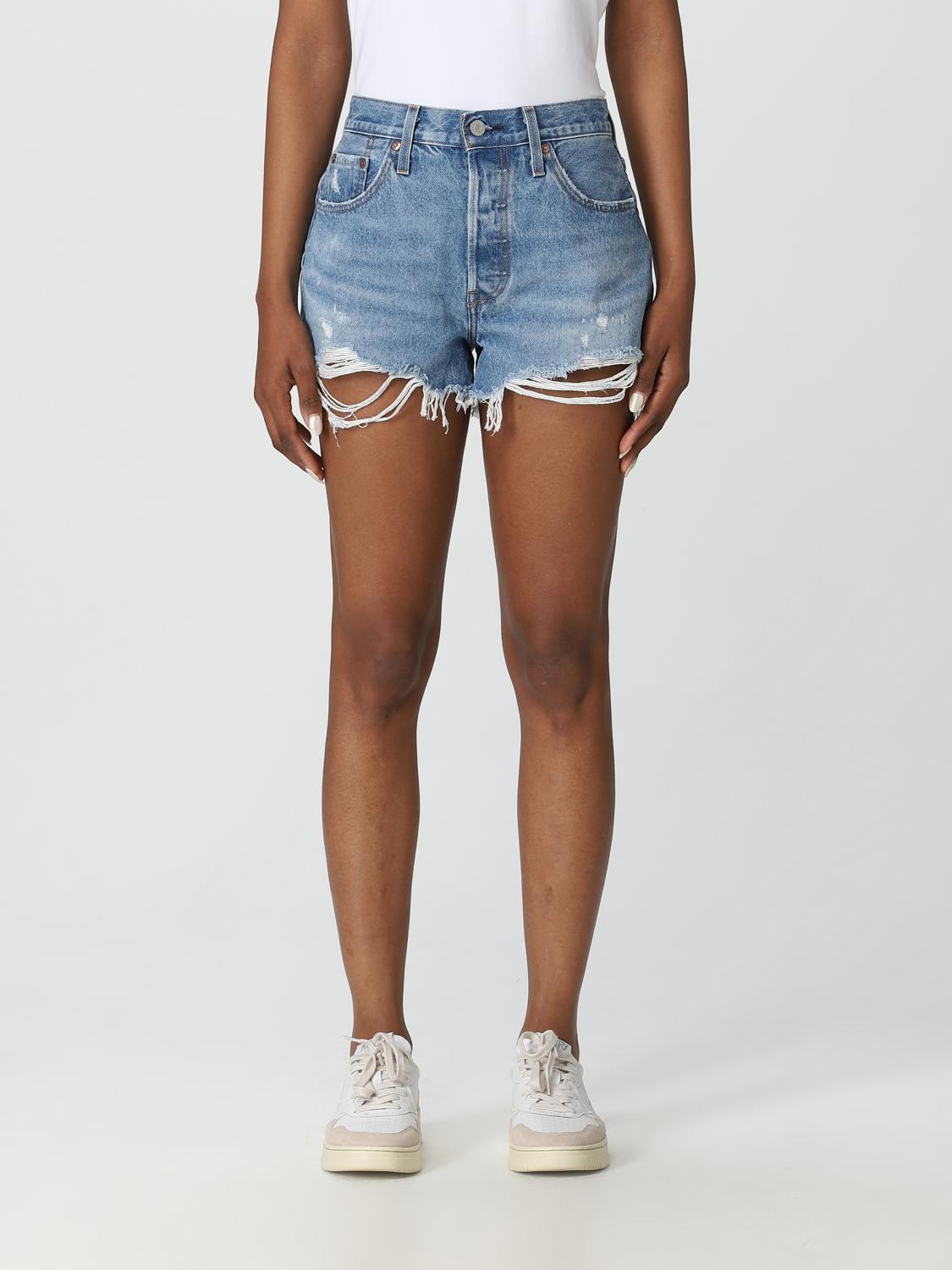 Levi's Short LEVI'S Woman colour Blue