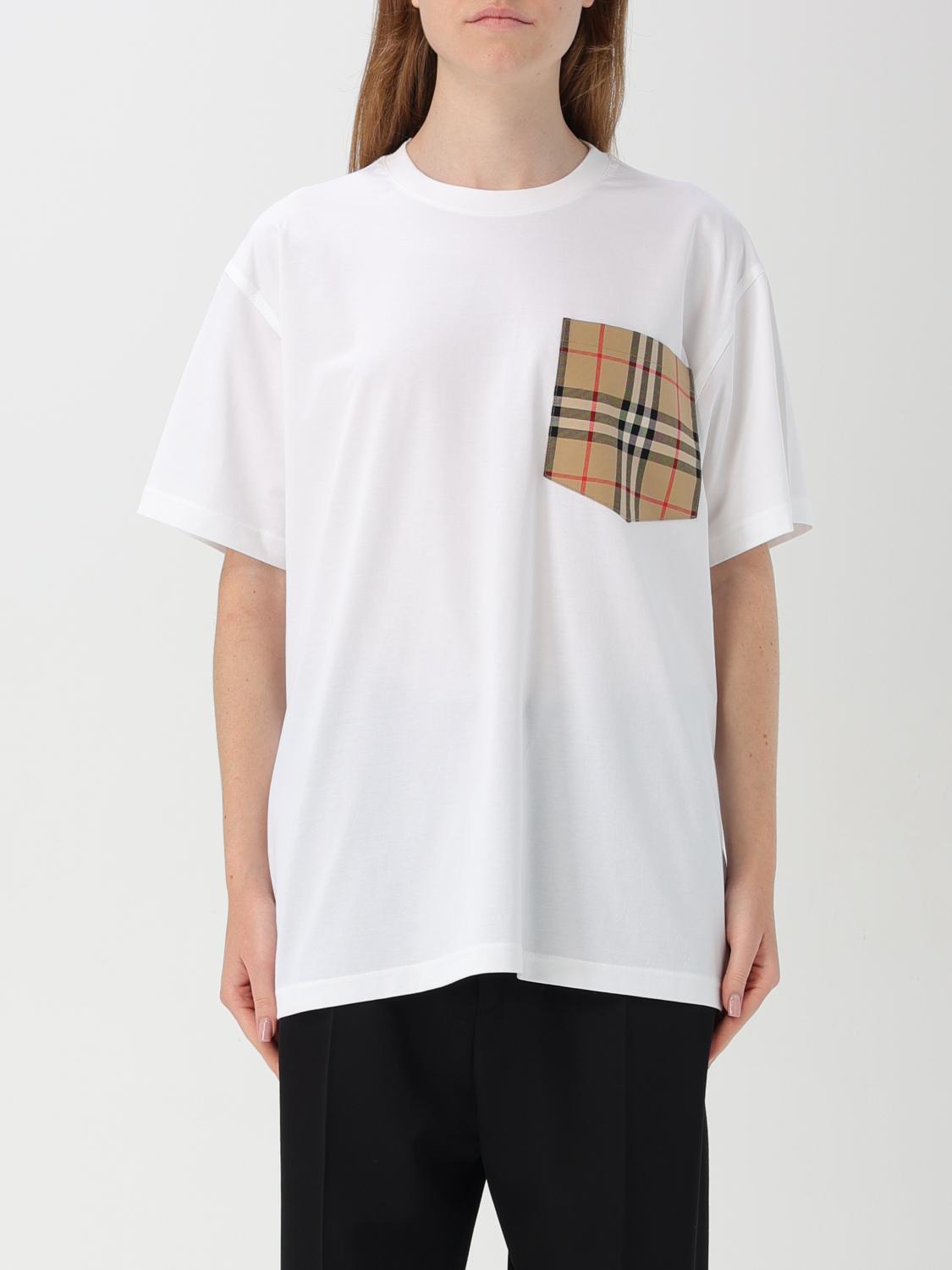 Burberry T-Shirt BURBERRY Woman color White