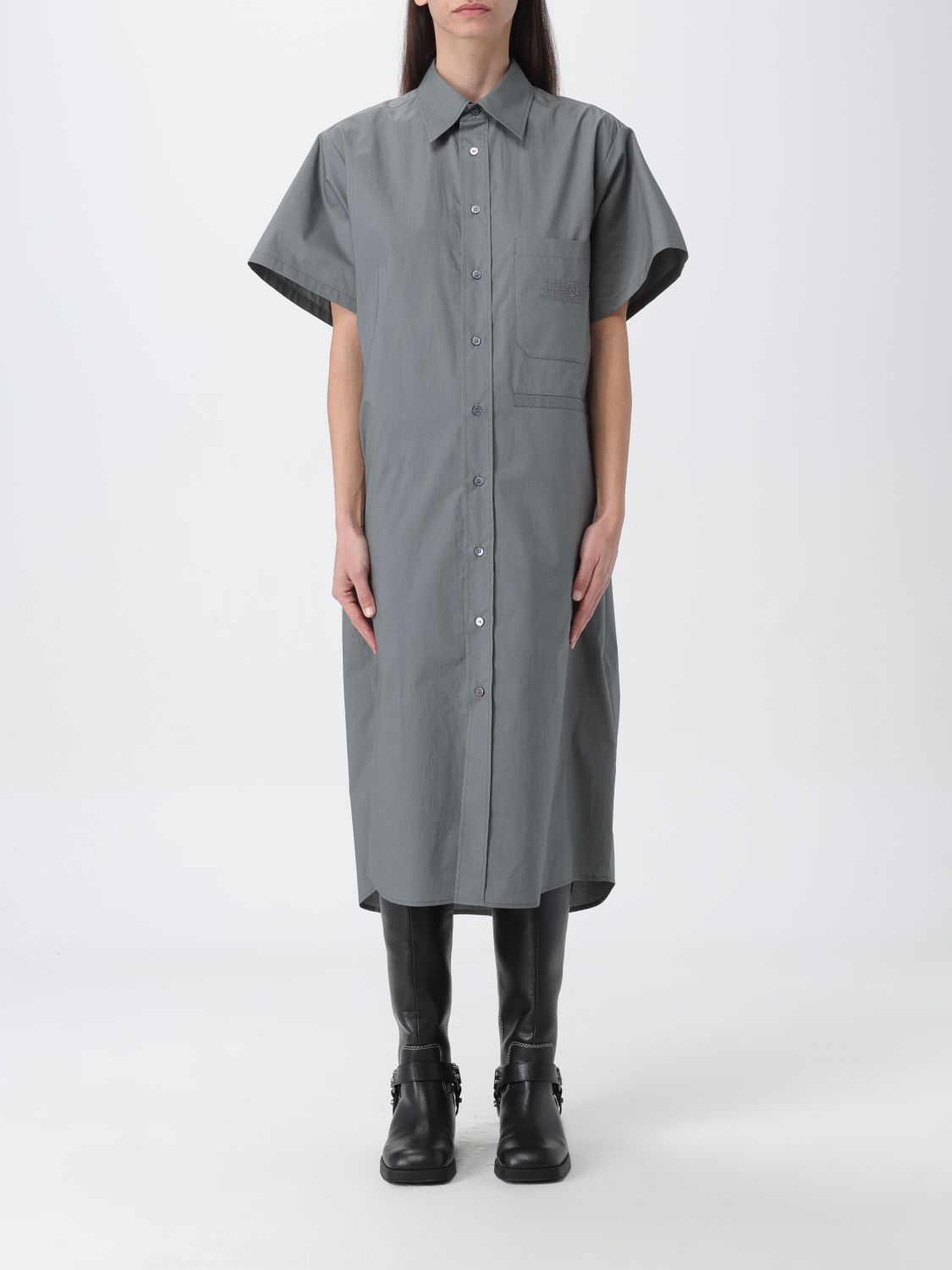 MM6 Maison Margiela Dress MM6 MAISON MARGIELA Woman colour Grey