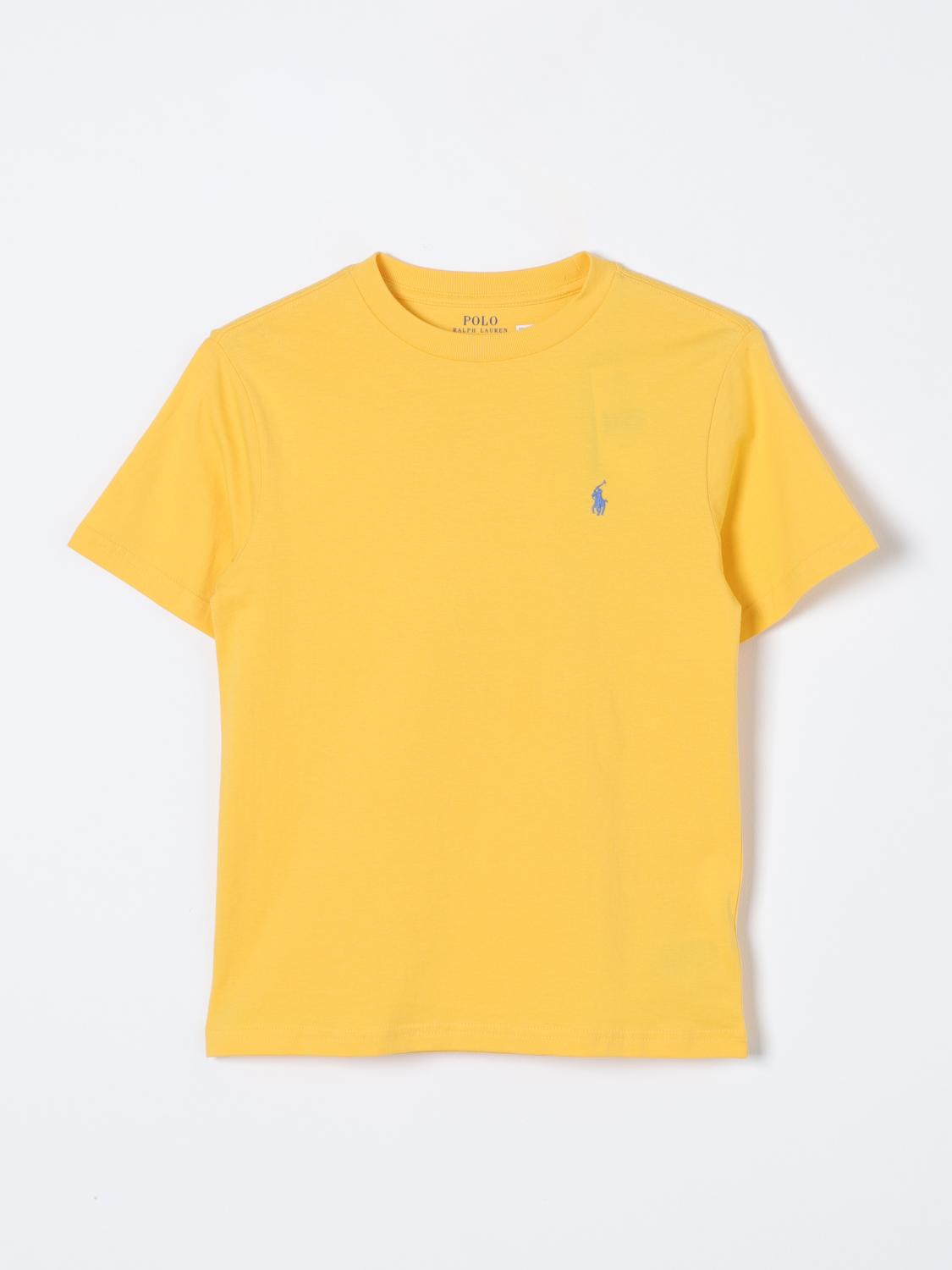 Polo Ralph Lauren T-Shirt POLO RALPH LAUREN Kids color Yellow