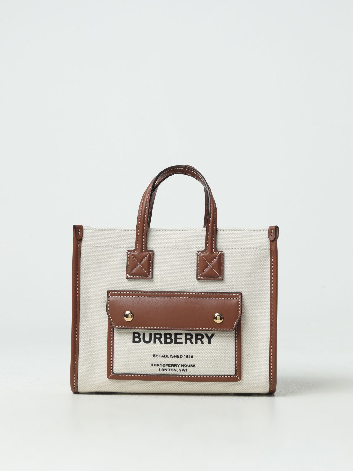 Burberry Mini Bag BURBERRY Woman colour Cream