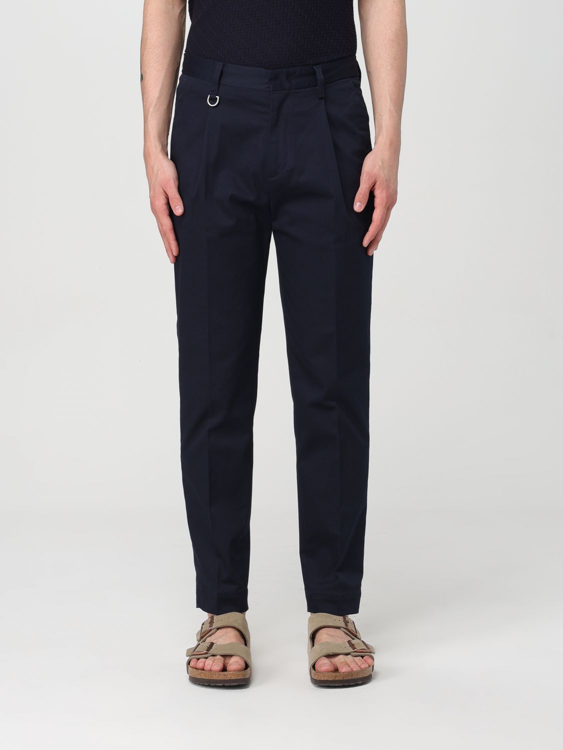 Paolo Pecora Trousers PAOLO PECORA Men colour Blue