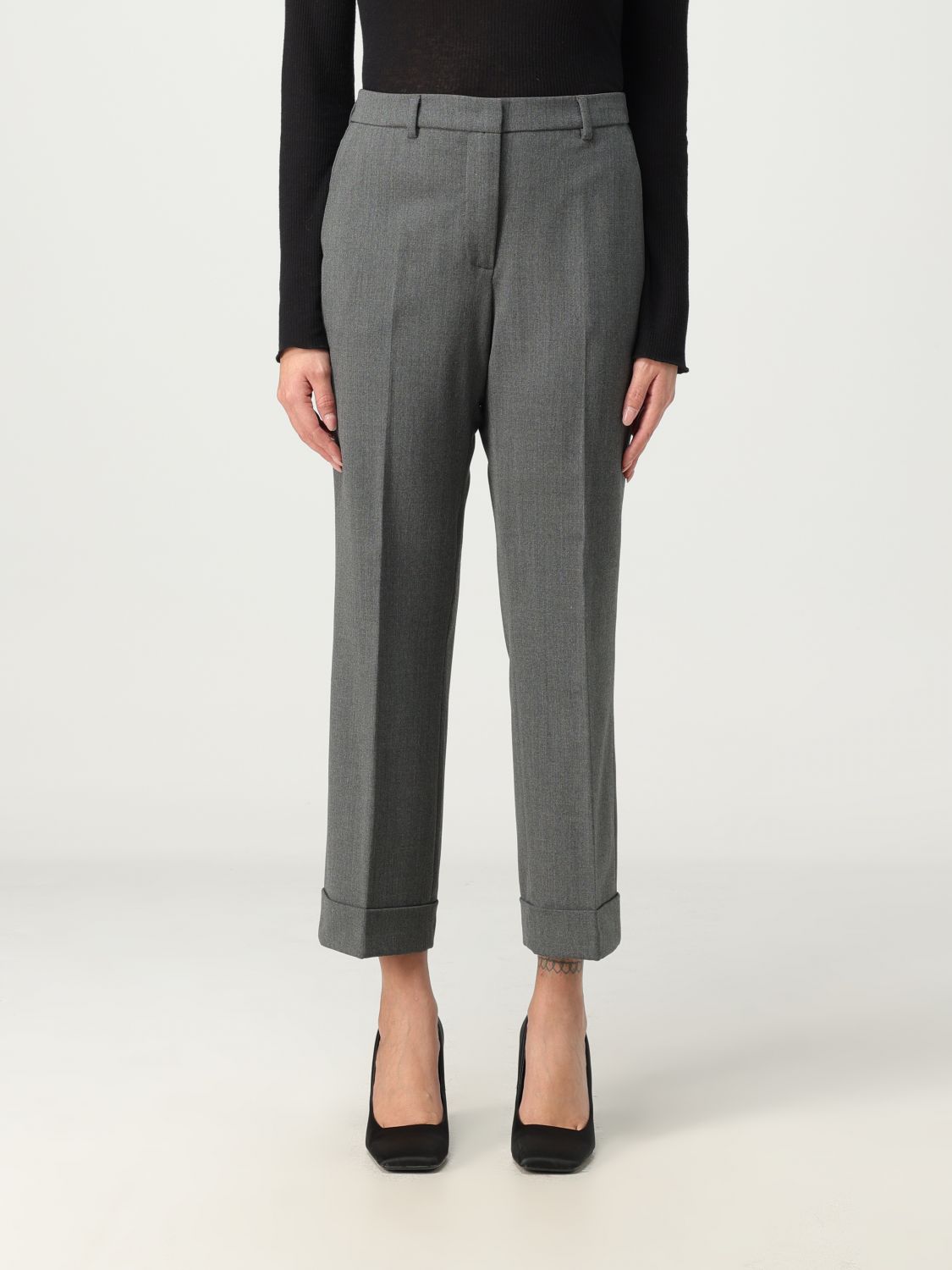 Simona Corsellini Trousers SIMONA CORSELLINI Woman colour Grey 1