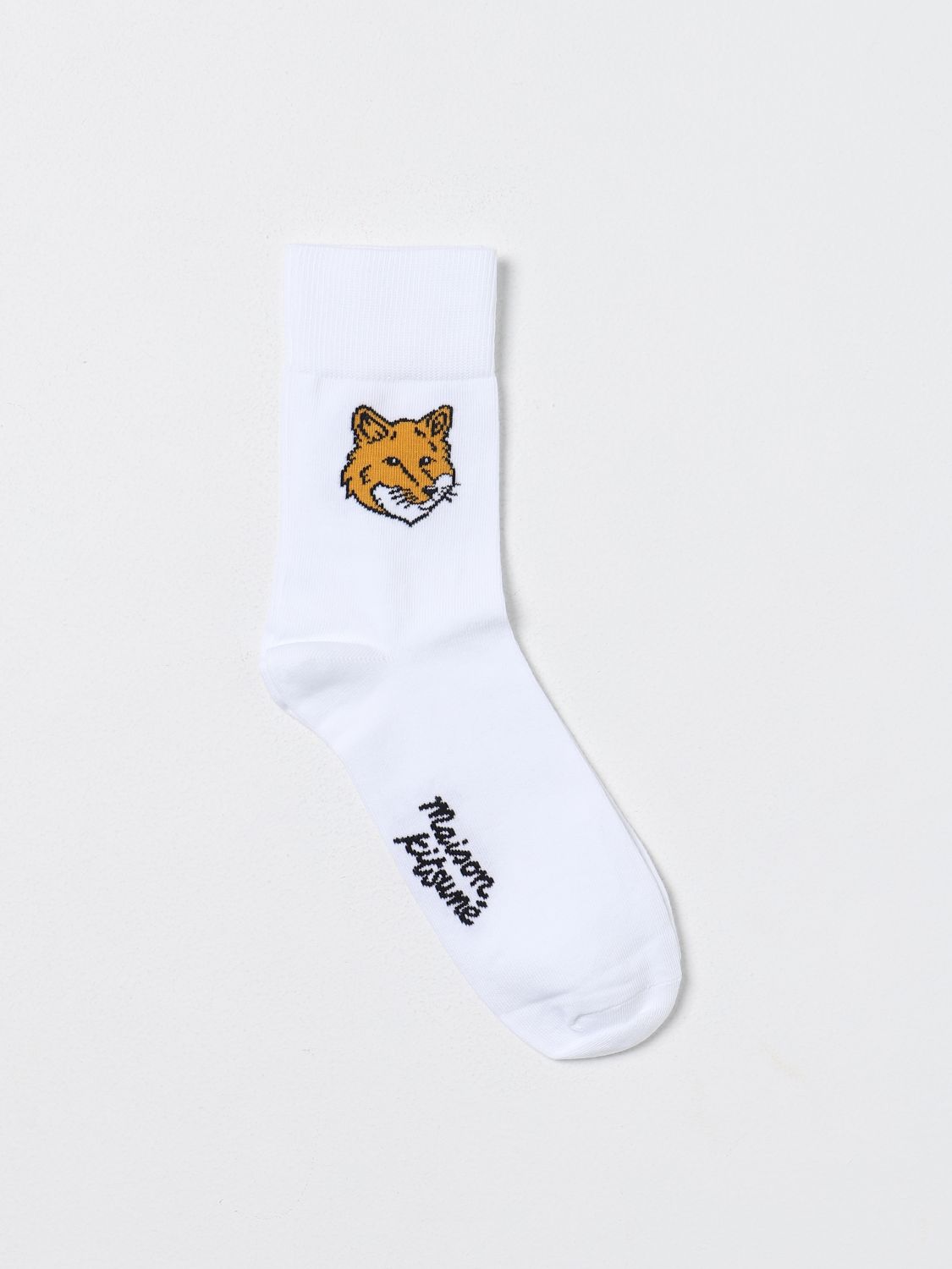 Maison Kitsuné Socks MAISON KITSUNÉ Men colour White