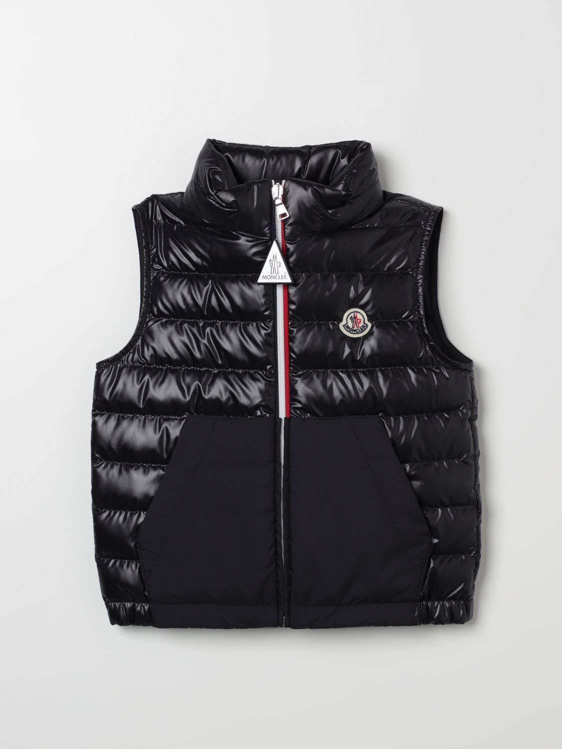 Moncler Coat MONCLER Kids colour Blue