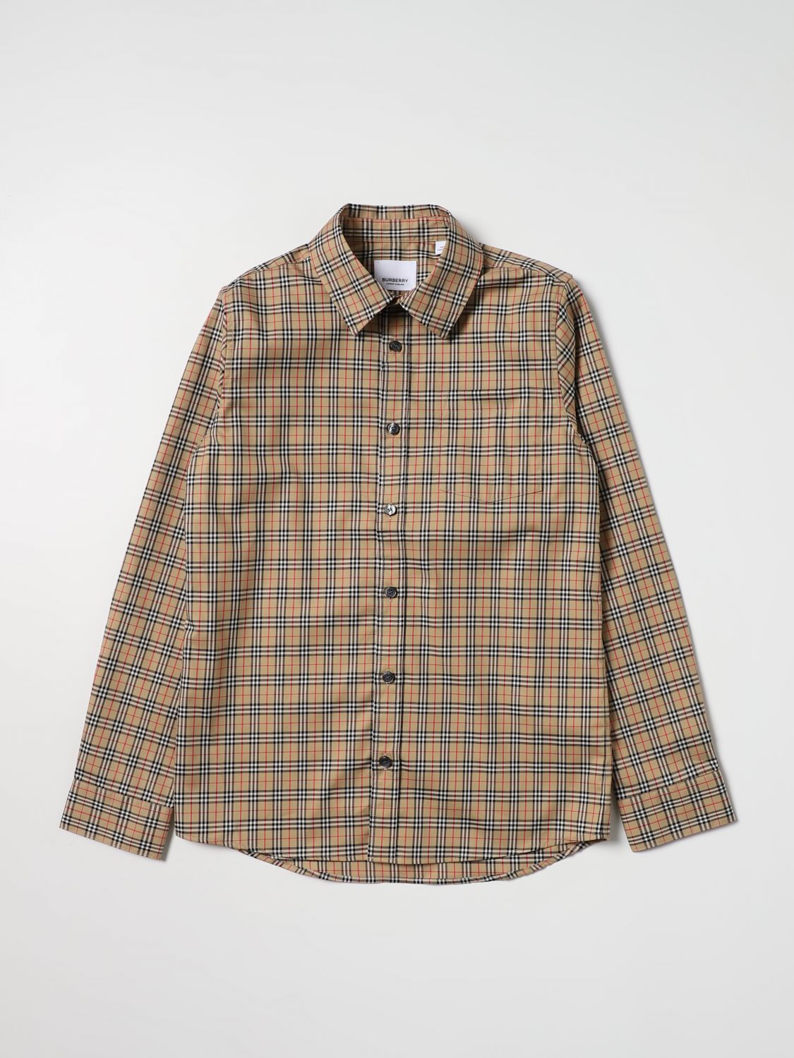 Burberry Burberry stretch cotton tartan shirt