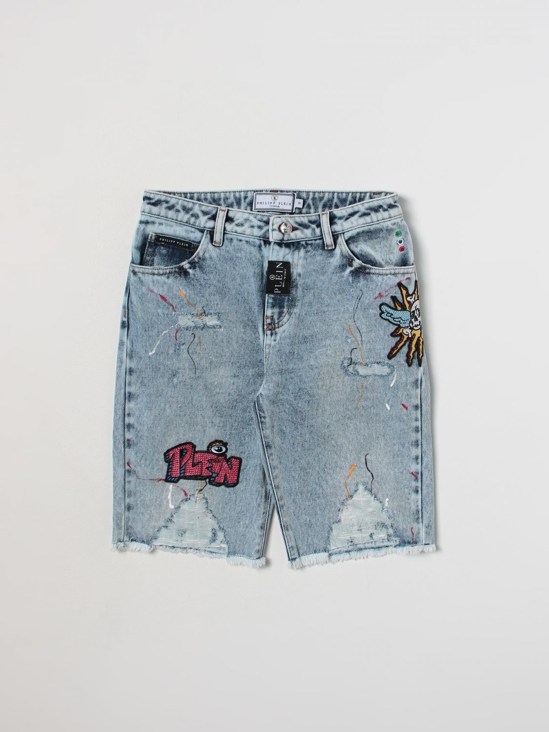 Philipp Plein Short PHILIPP PLEIN Kids colour Blue