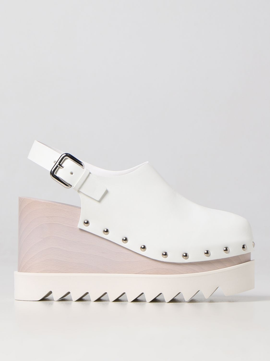 Stella McCartney Wedge Shoes STELLA MCCARTNEY Woman colour White