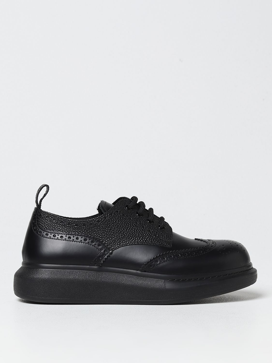 Alexander McQueen Brogue Shoes ALEXANDER MCQUEEN Men colour Black