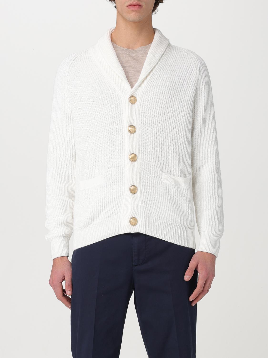 Brunello Cucinelli Cardigan BRUNELLO CUCINELLI Men colour White