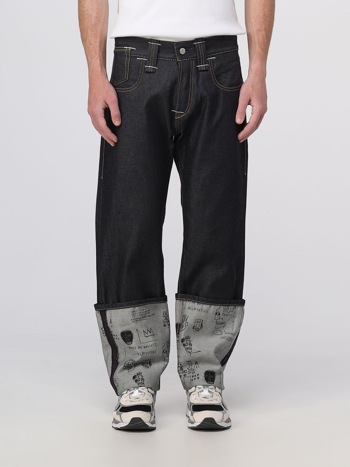 Junya Watanabe Jeans JUNYA WATANABE Men colour Blue