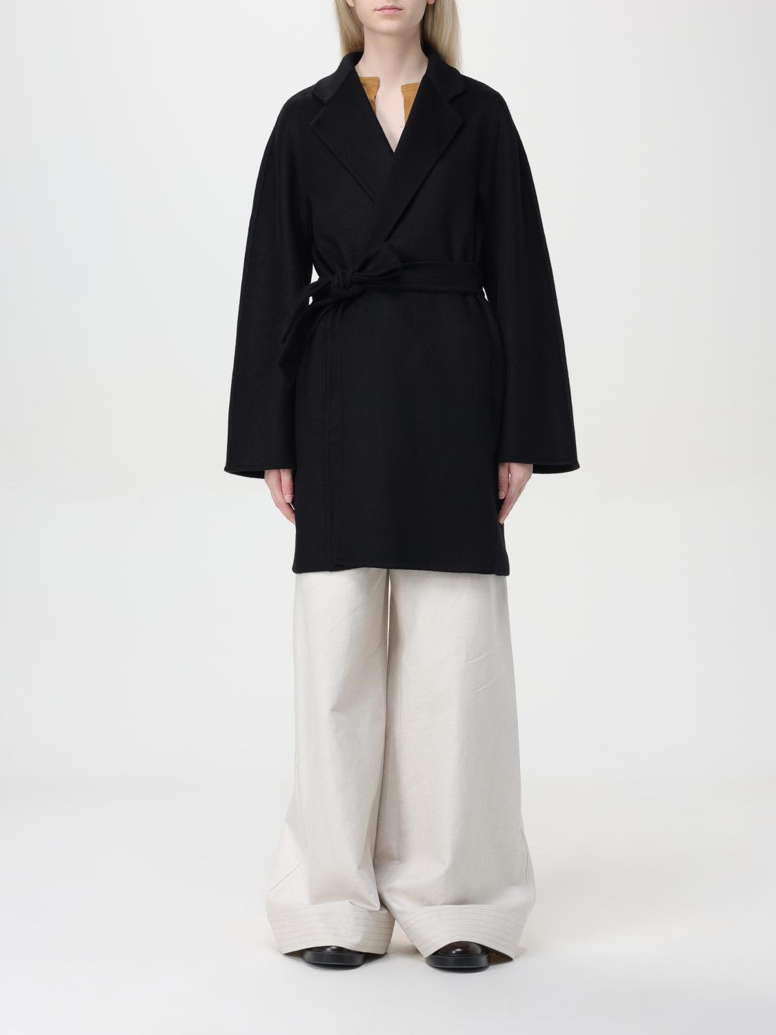 Max Mara Coat MAX MARA Woman color Black 1