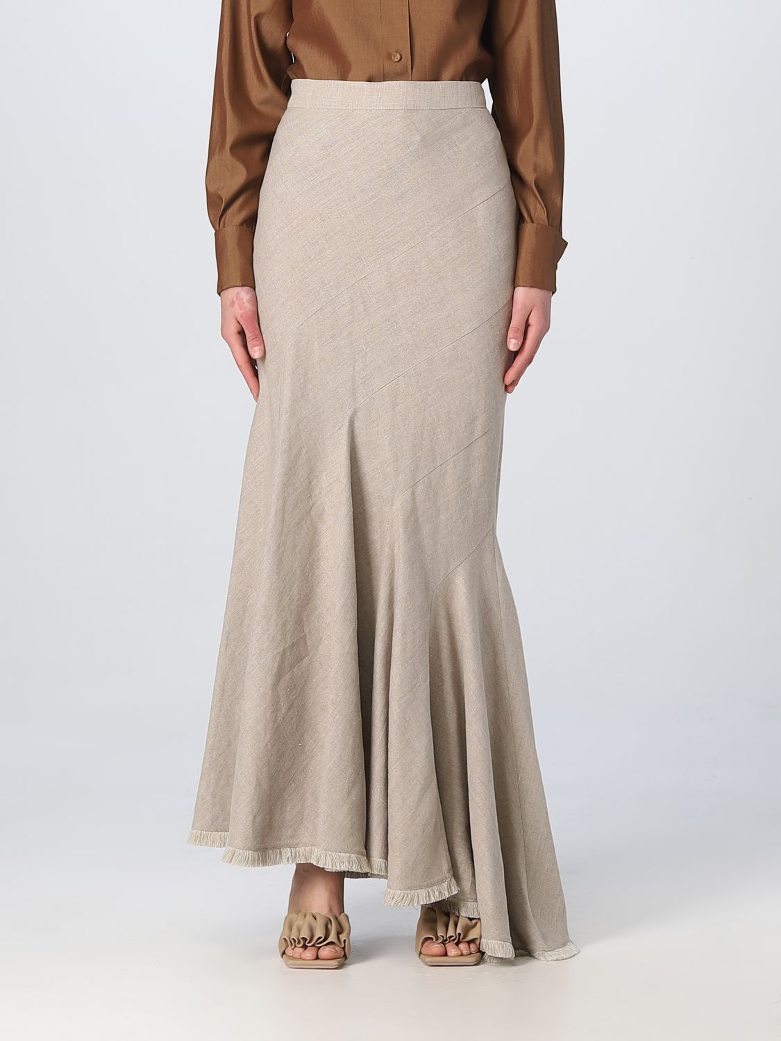 Max Mara Skirt MAX MARA Woman colour White