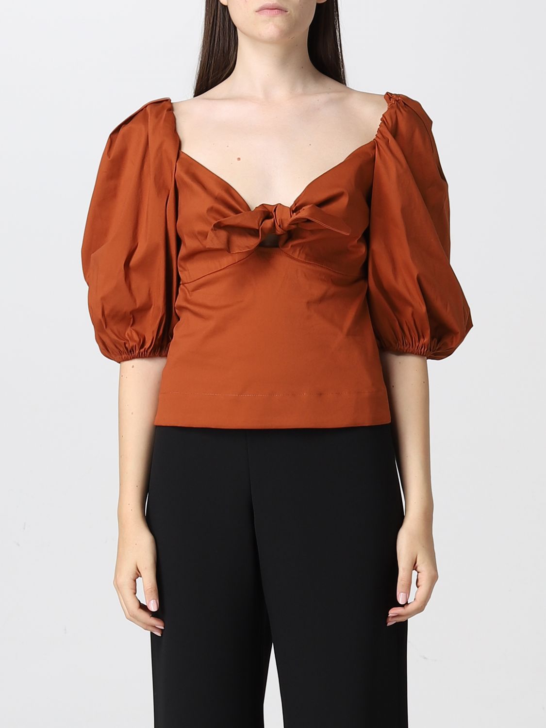 Simona Corsellini Top SIMONA CORSELLINI Woman colour Amber