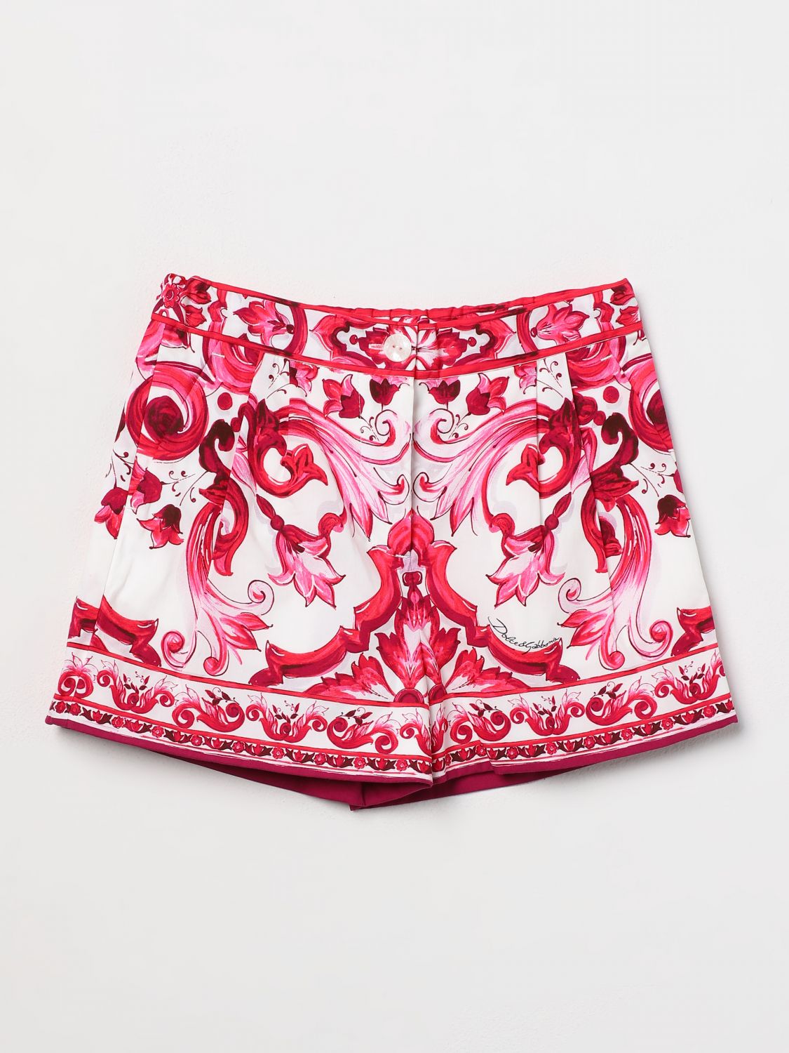 Dolce & Gabbana Short DOLCE & GABBANA Kids colour Fuchsia