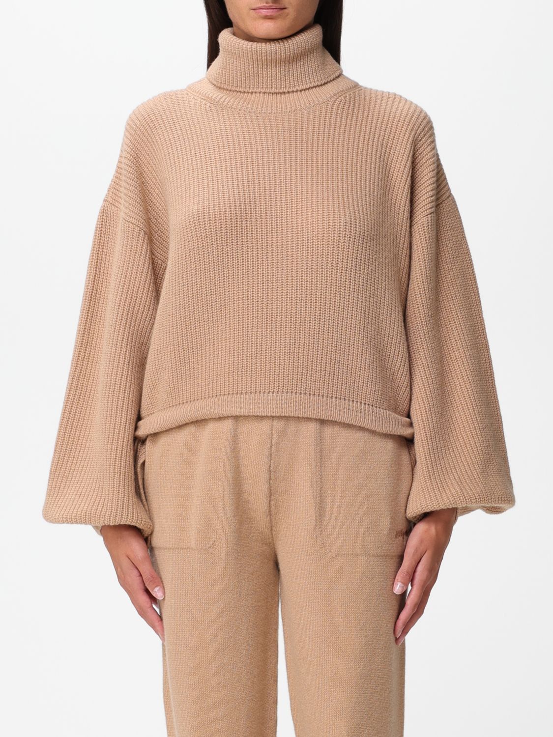 Msgm Jumper MSGM Woman colour Beige