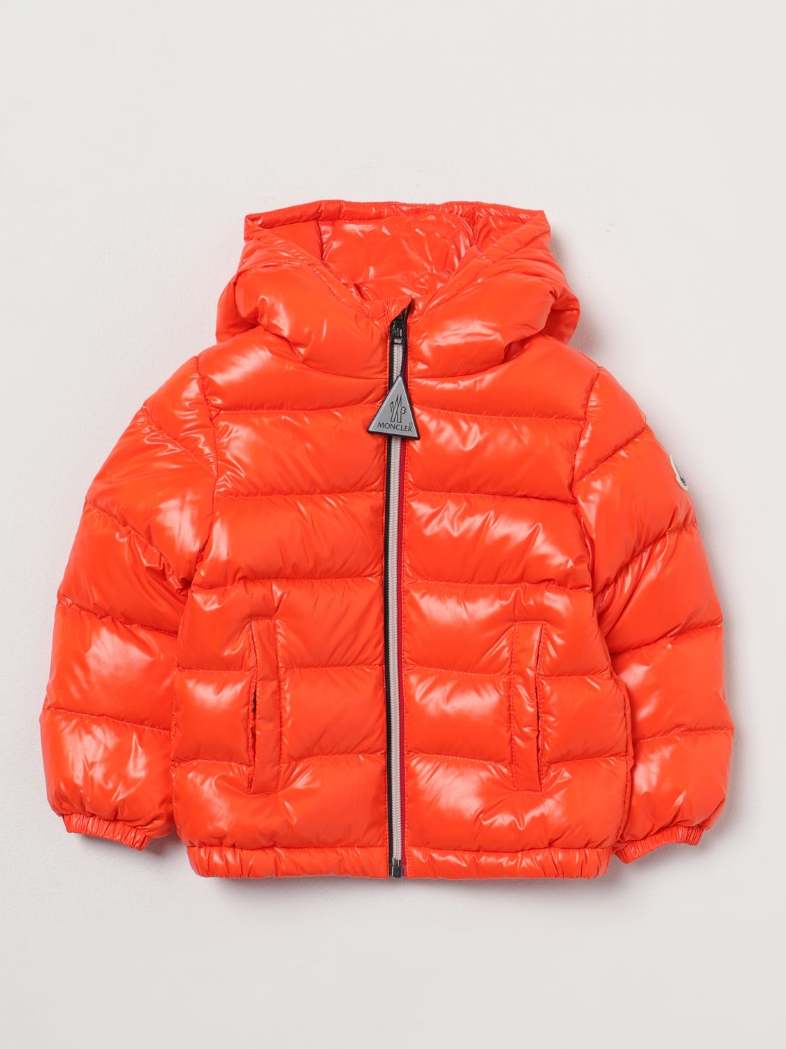 Moncler Jacket MONCLER Kids colour Orange