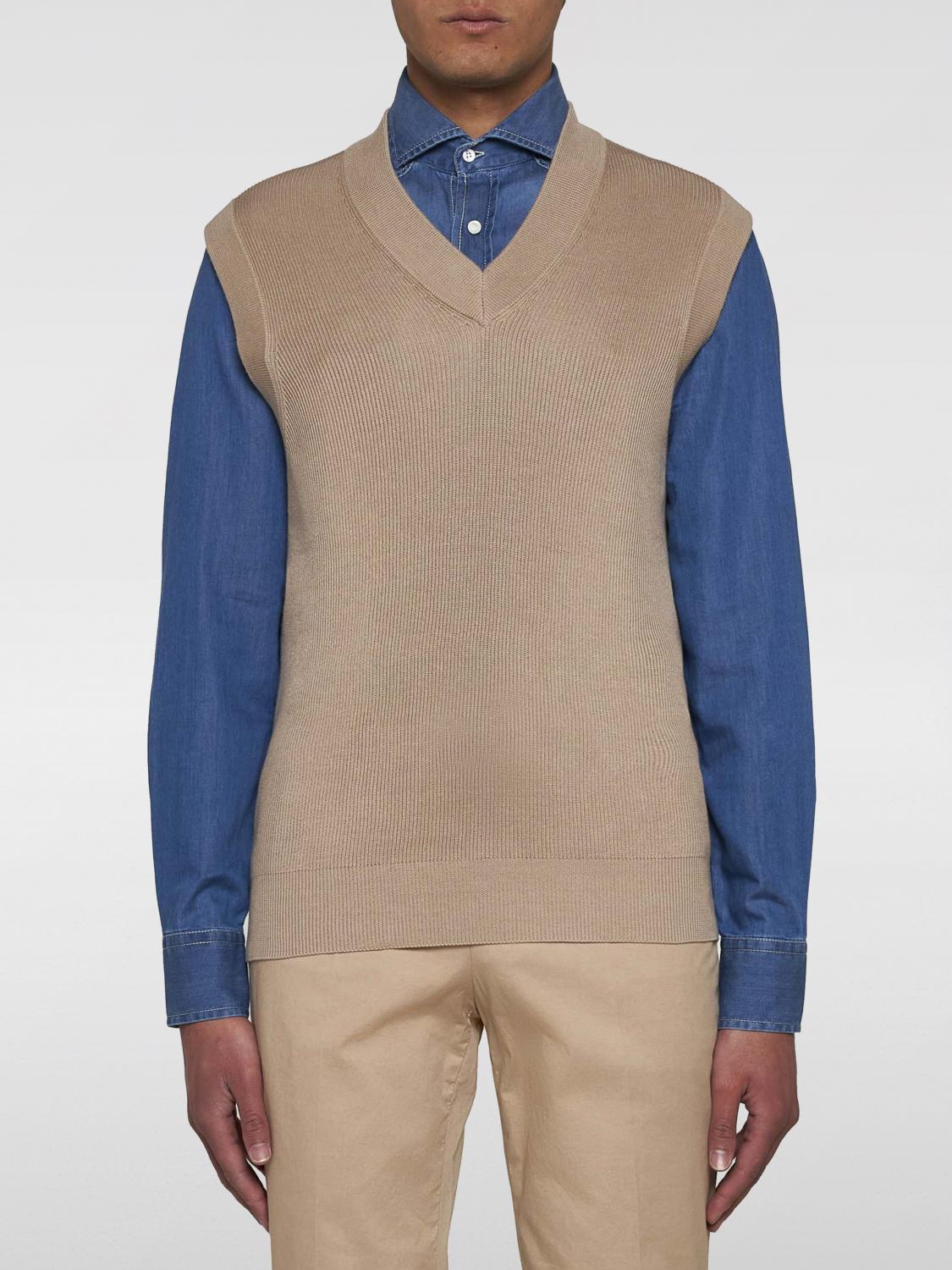 Brunello Cucinelli Sweater BRUNELLO CUCINELLI Men color Beige