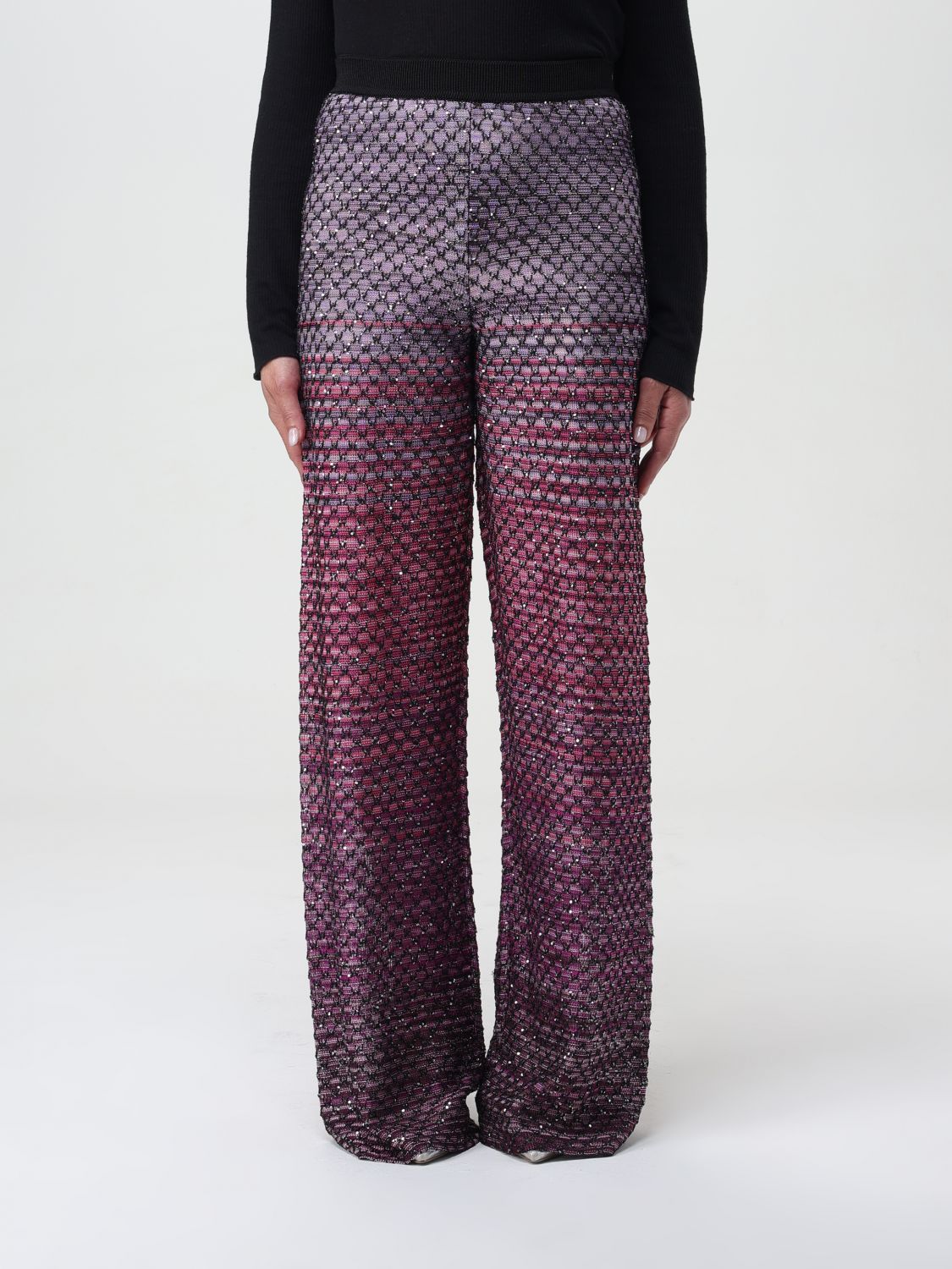 Missoni Trousers MISSONI Woman colour Multicolor