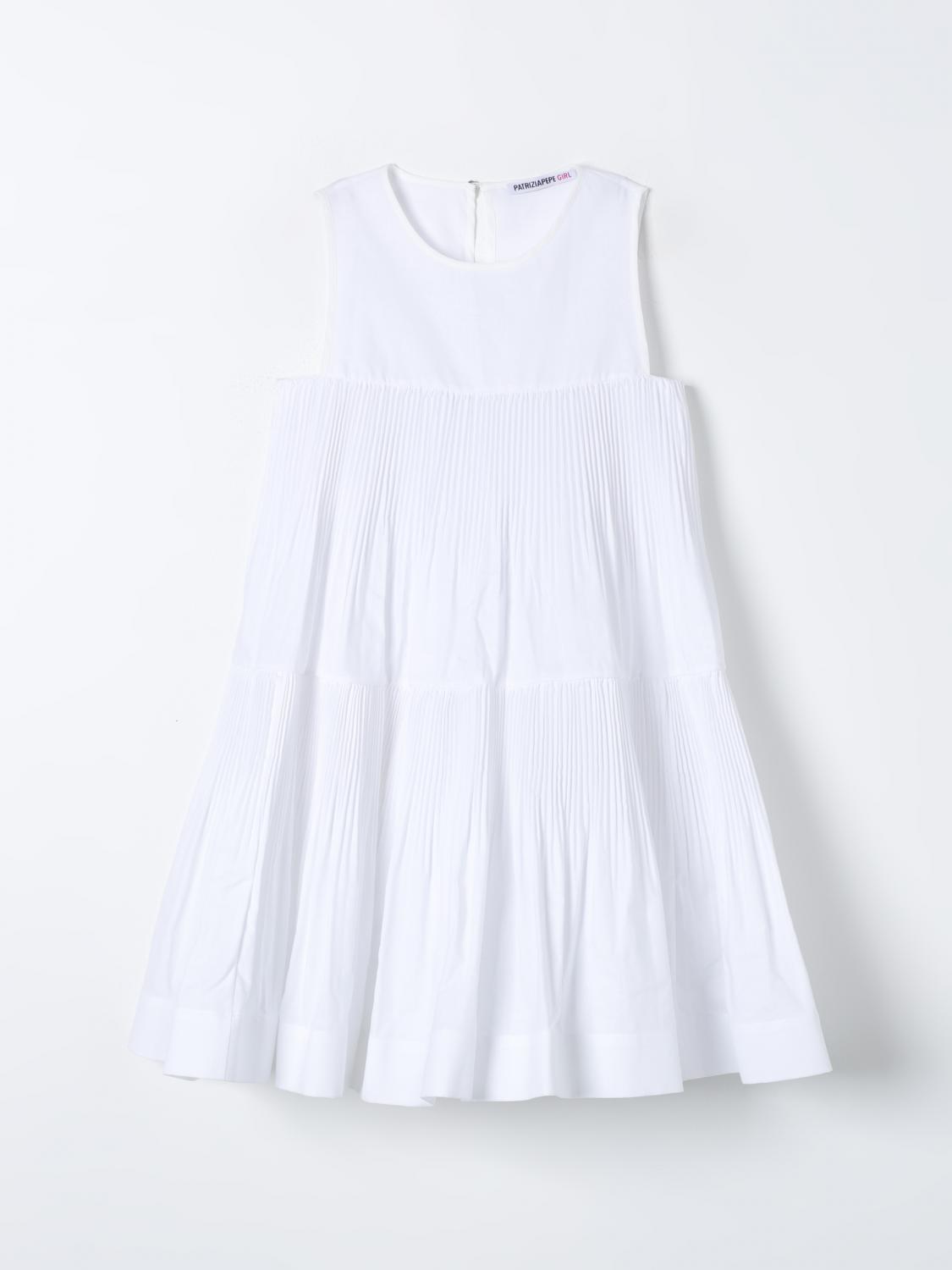 Patrizia Pepe Dress PATRIZIA PEPE Kids colour White