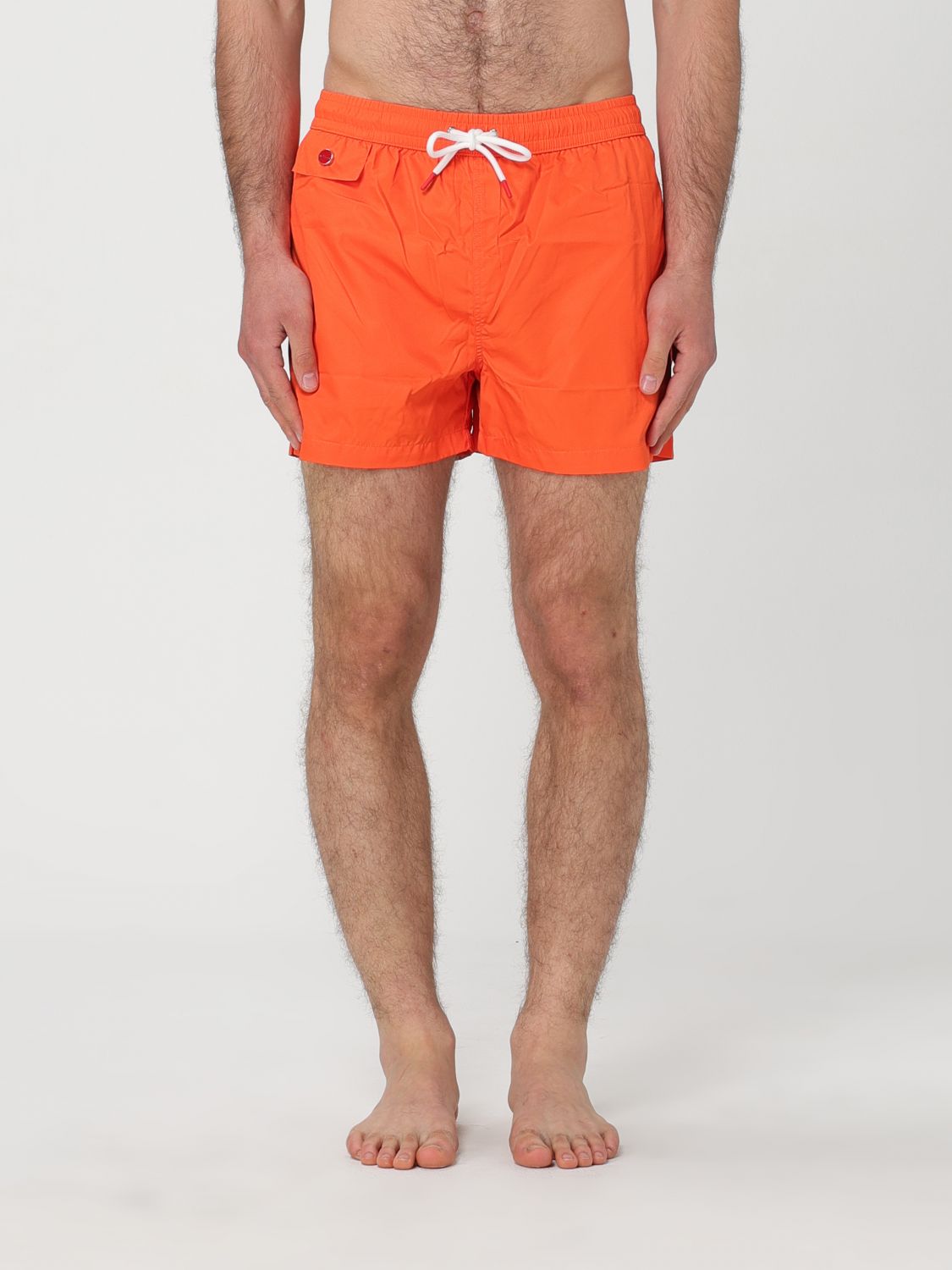 Kiton Swimsuit KITON Men colour Orange
