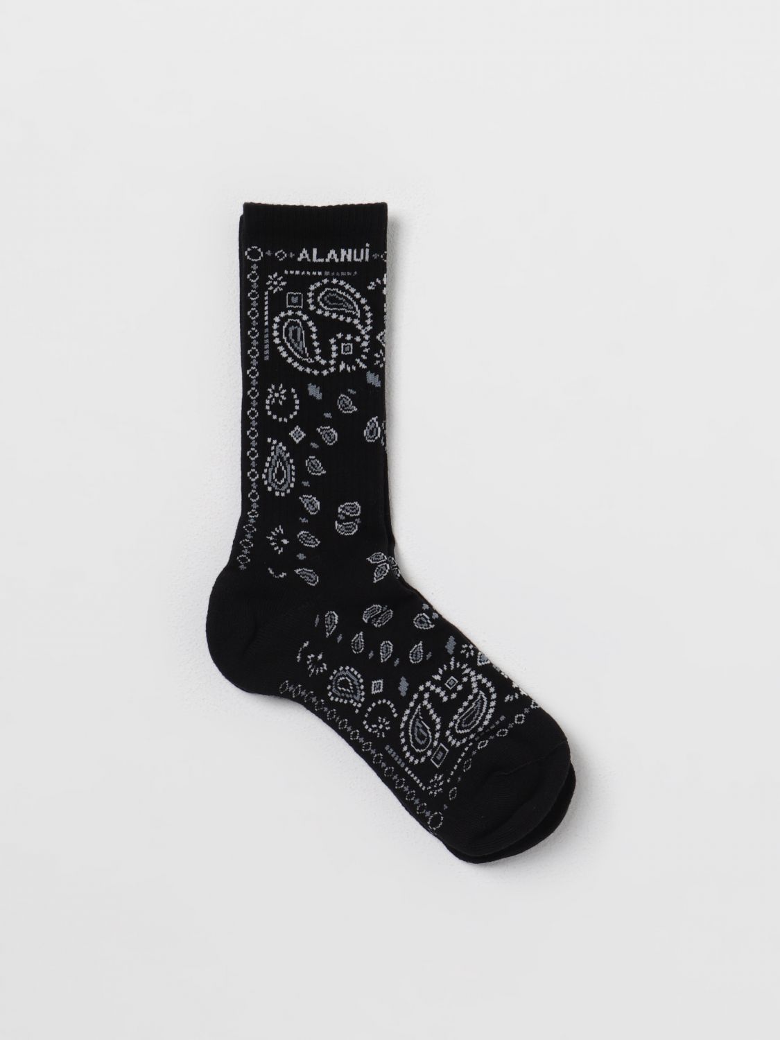 Alanui Socks ALANUI Woman colour Black