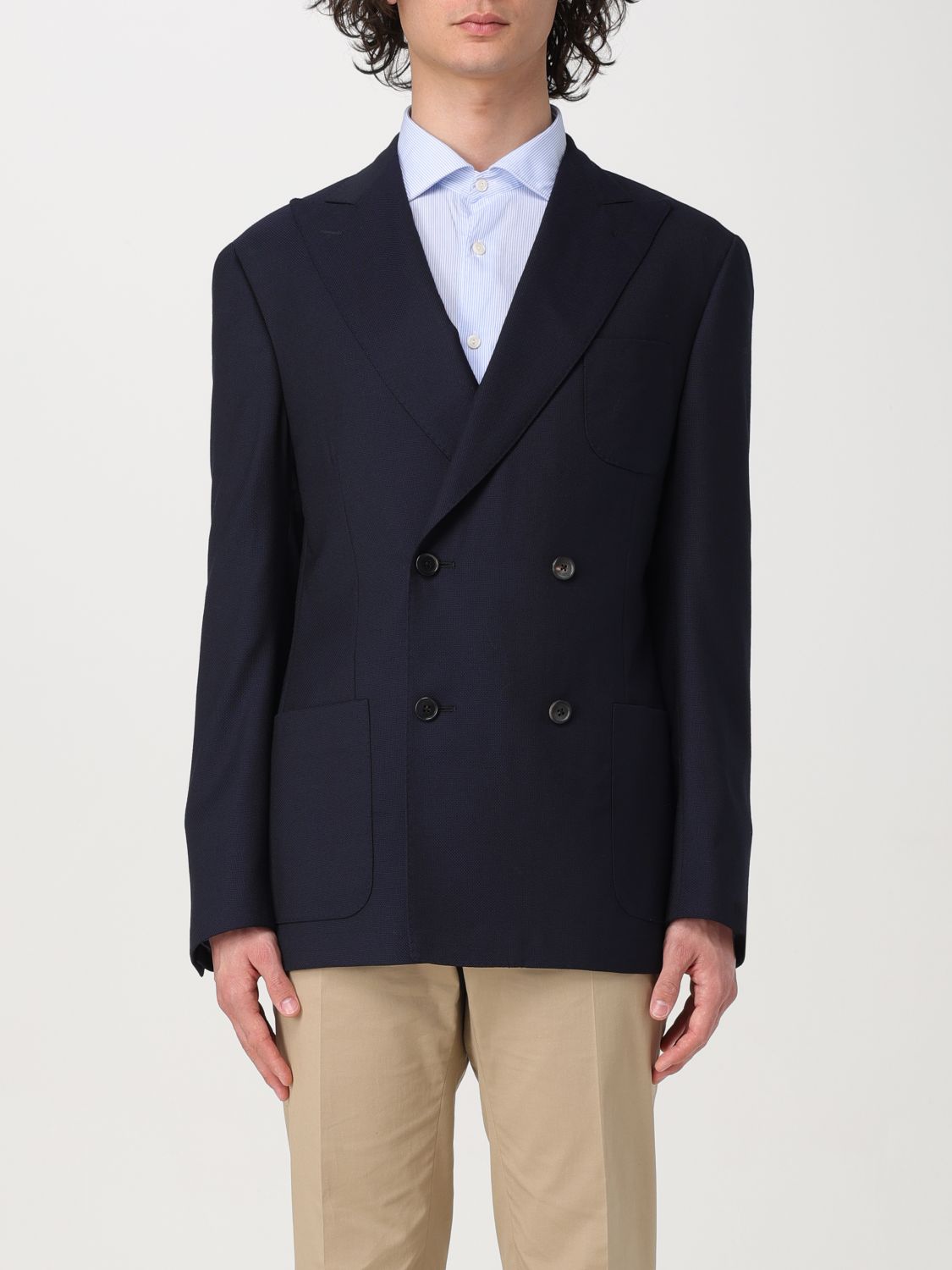 Corneliani Jacket CORNELIANI Men colour Blue