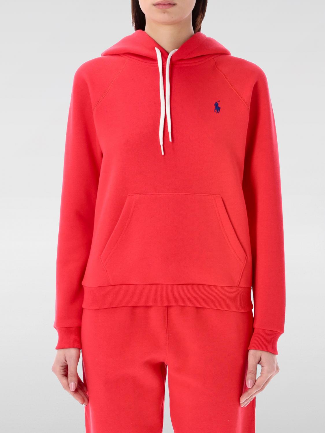 Polo Ralph Lauren Sweatshirt POLO RALPH LAUREN Woman color Coral