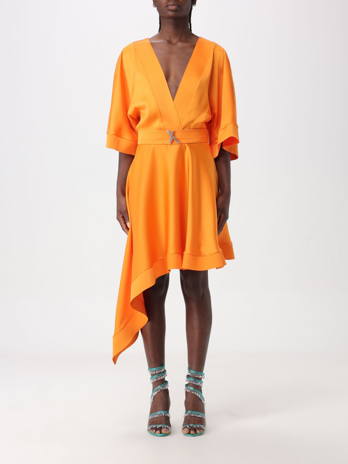 Genny Dress GENNY Woman colour Orange