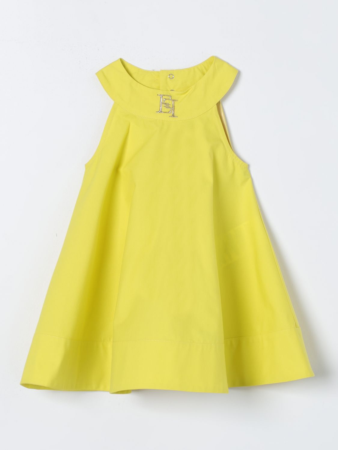 Elisabetta Franchi La Mia Bambina Dress ELISABETTA FRANCHI LA MIA BAMBINA Kids colour Yellow