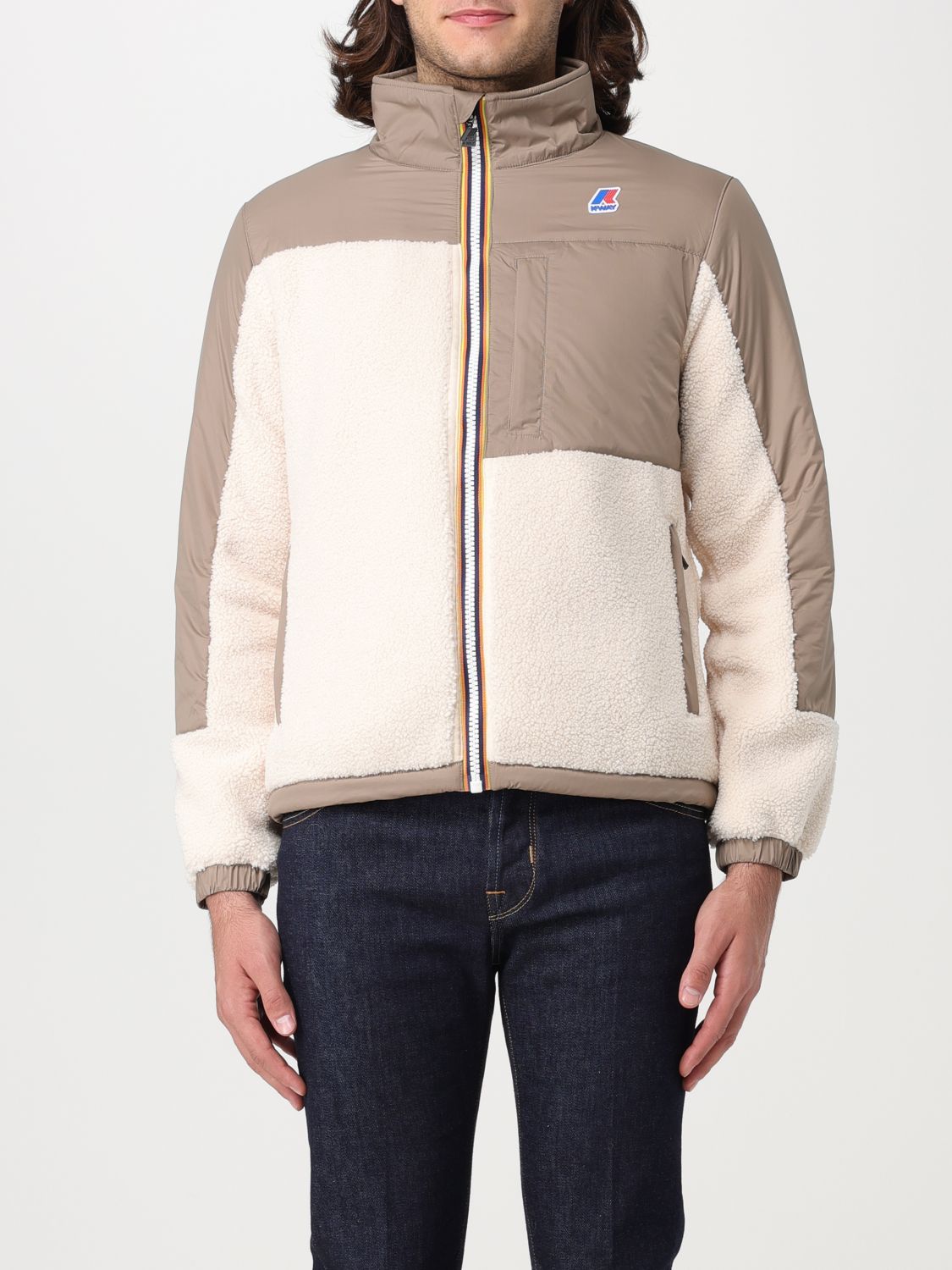 K-Way Jacket K-WAY Men colour Beige