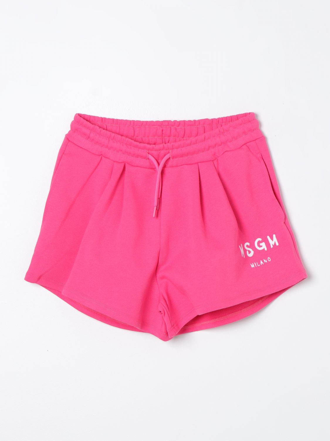 Msgm Kids Short MSGM KIDS Kids colour Fuchsia