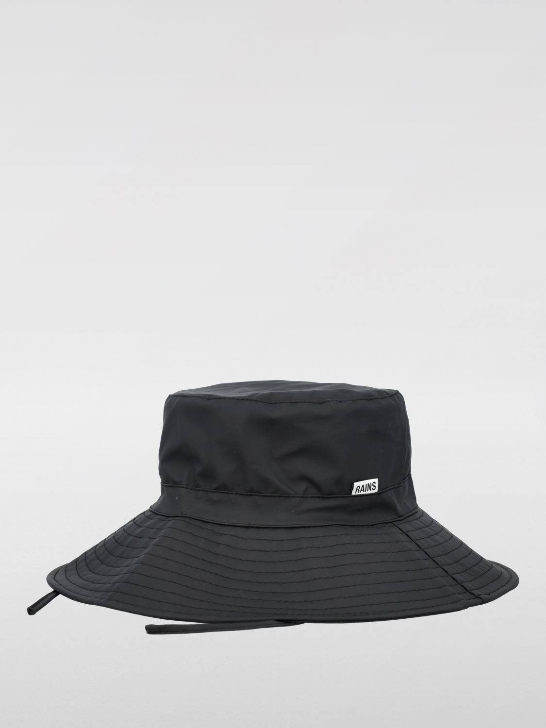 Rains Hat RAINS Men color Black