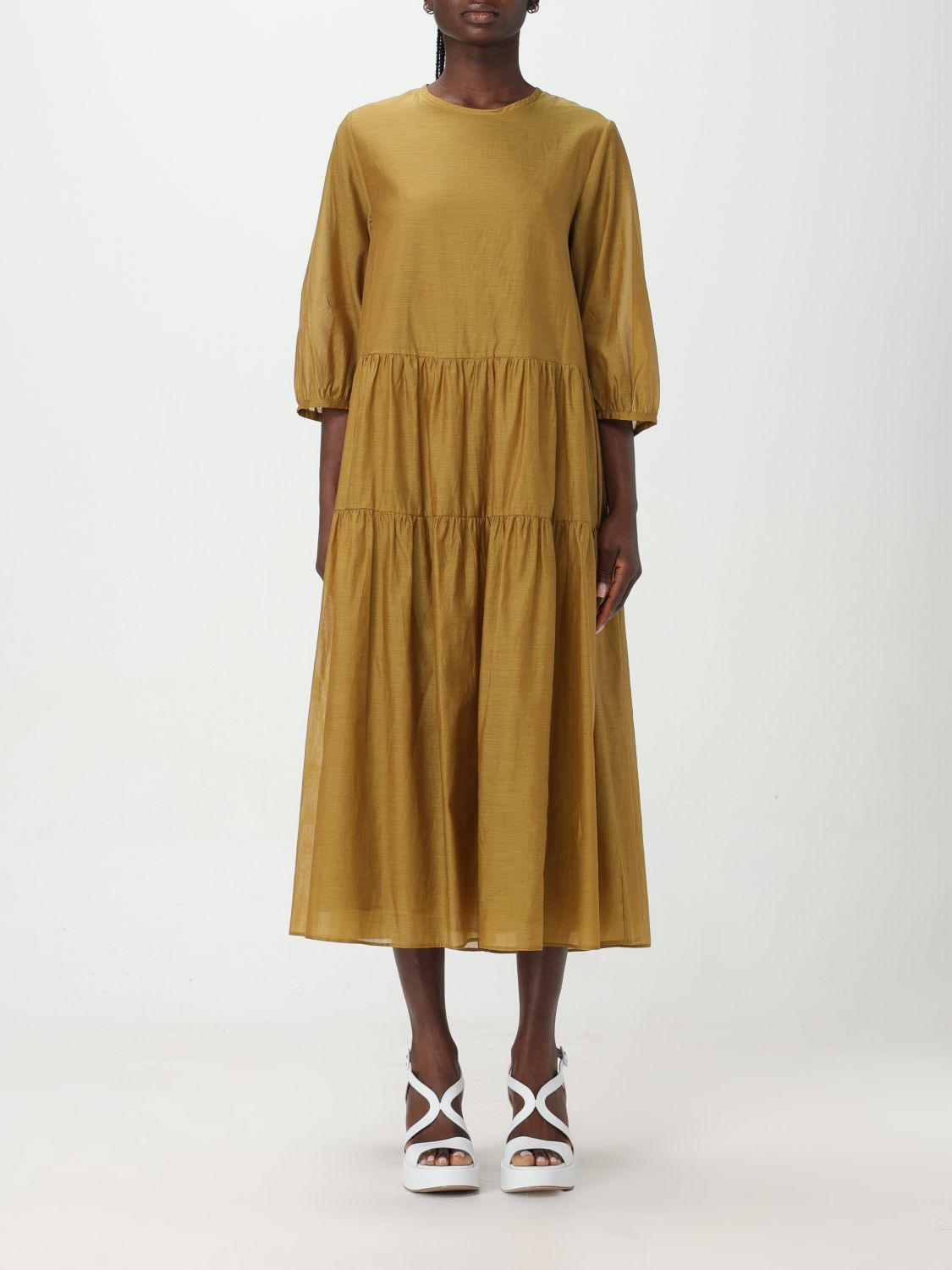  Dress 'S MAX MARA Woman colour Brown