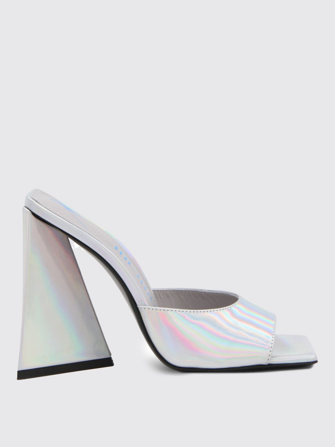 The Attico High Heel Shoes THE ATTICO Woman colour Silver