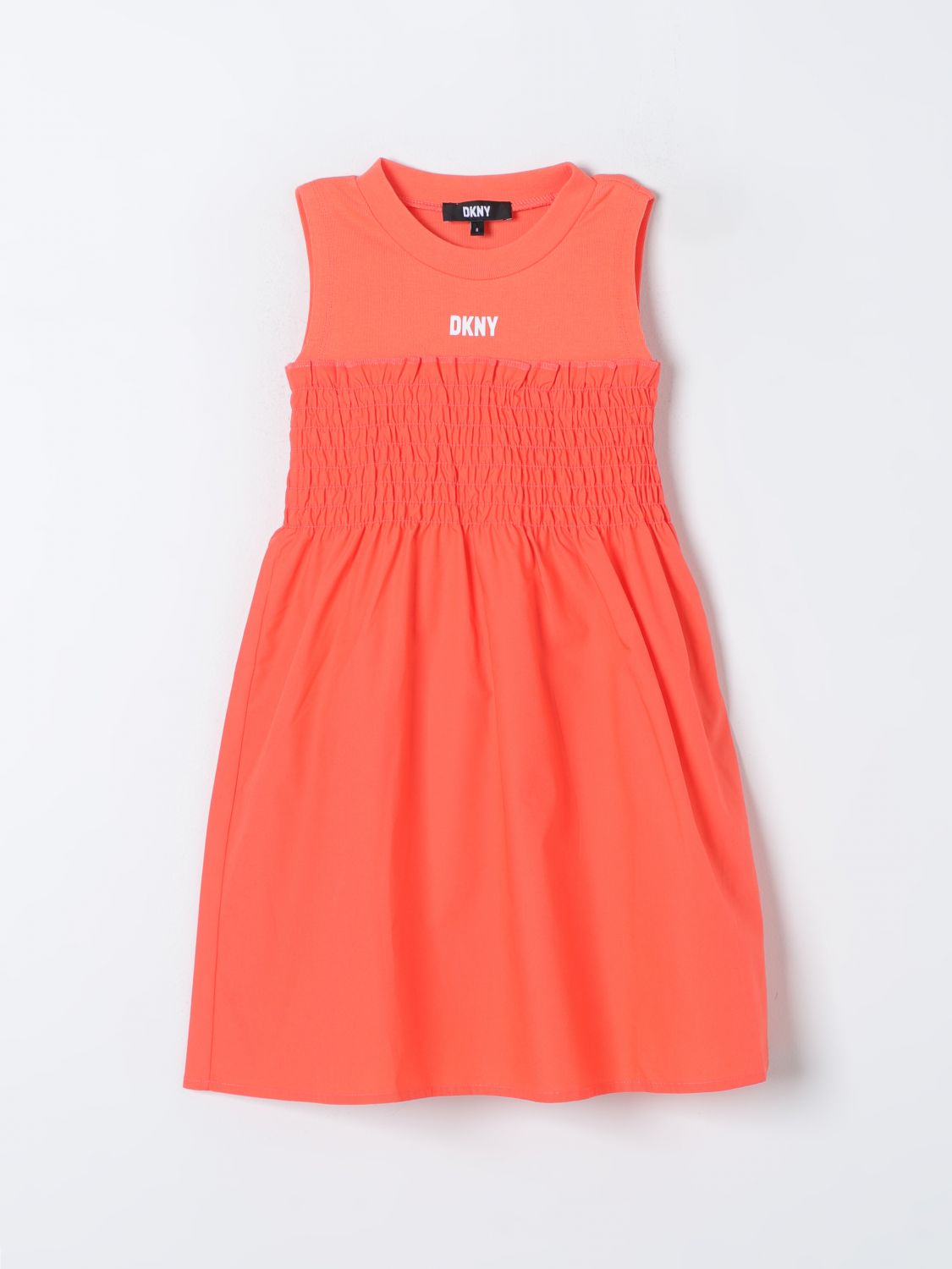 DKNY Dress DKNY Kids colour Orange