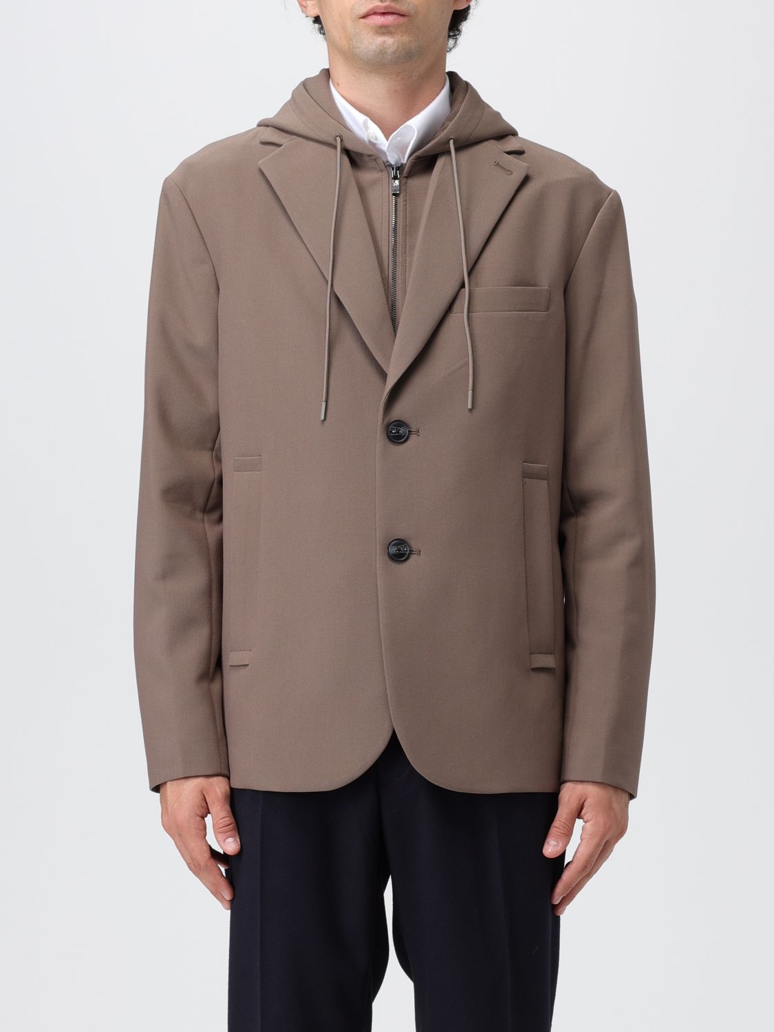 Emporio Armani Jacket EMPORIO ARMANI Men colour Brown