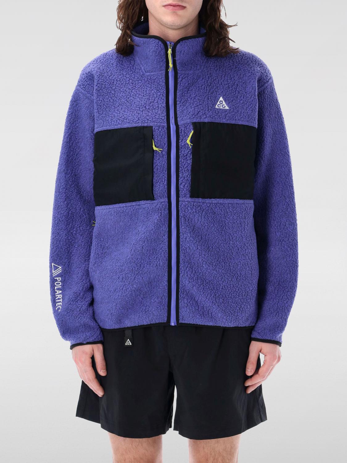 Nike Jacket NIKE Men color Violet