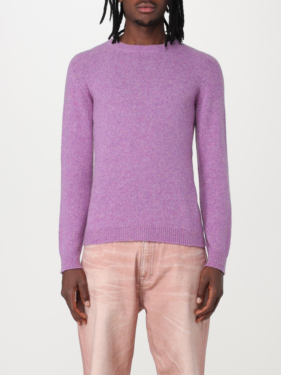 Roberto Collina Jumper ROBERTO COLLINA Men colour Lilac