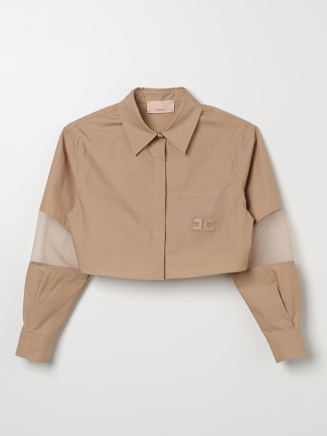 Elisabetta Franchi La Mia Bambina Shirt ELISABETTA FRANCHI LA MIA BAMBINA Kids colour Sand