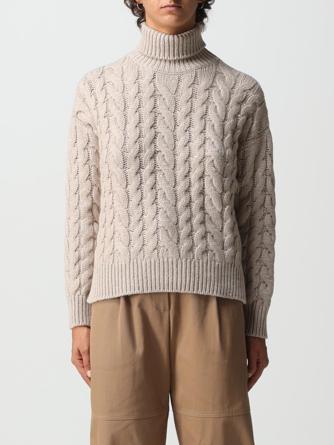 Brunello Cucinelli Jumper BRUNELLO CUCINELLI Woman colour Beige