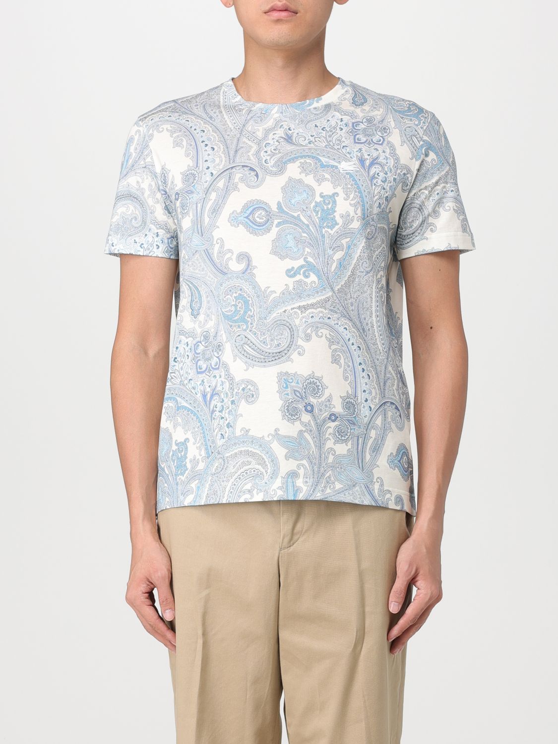 Etro T-Shirt ETRO Men colour Blue