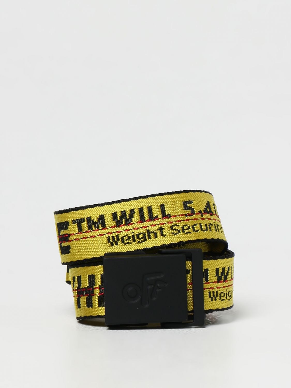 OFF-WHITE Belt OFF-WHITE Kids colour Yellow